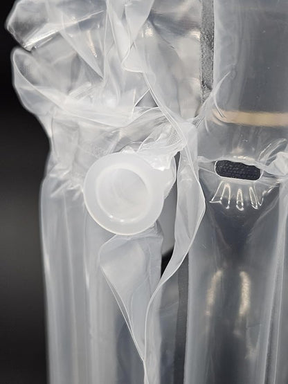 25 pack Wine bottle protector, Wine bottle packaging, Air Column Packaging, Wine Bottle Travel Protector Bags, Reusable Wine Bottle Protector, Safe Transportation of glass bottles, large