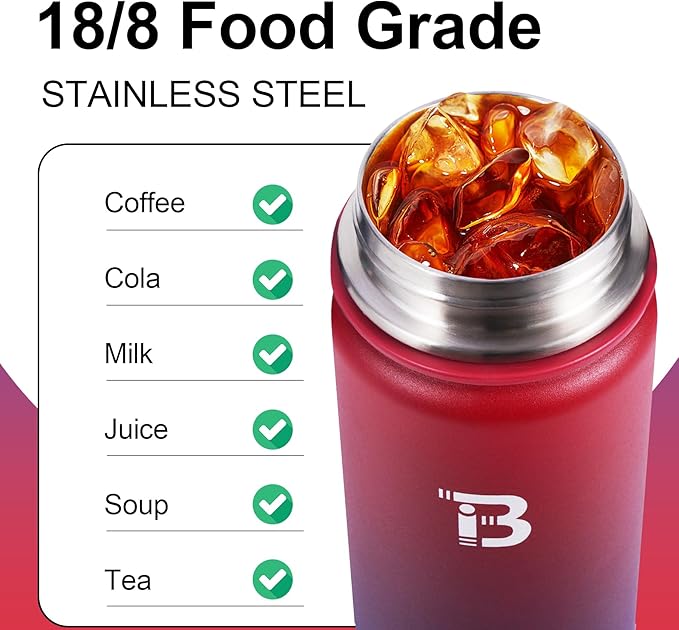 32oz Insulated Water Bottle with Straw Lid & Spout Lid & Paracord Handle, Stainless Steel Water Bottle Wide Mouth, Double Wall for Women Men Gym Fitness Outdoor