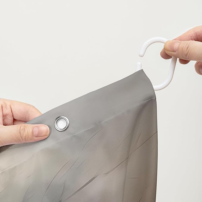 AILONEN 3D Horse Shower Curtain,Black White Galloping Horses Waterproof Fabric Shower Curtains for Bathroom,Farmhouse Animals Bath Curtain Set with Hooks, 72" W*72" H