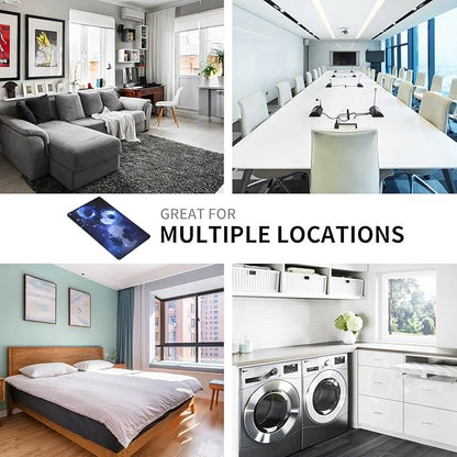 Cute Baby Panda Light Switch Cover Wall Plate Decorative 1 Gang Single Blank No Device Covers Blue for Farmhouses Kitchens Playrooms Bedrooms 2.76 x 4.5 in