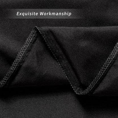 2 Pack Microfiber Queen Zipper Pillowcases, Soft Comfortable Not Shrink Black Pillow Case, Breathable Pillow Cases Set of 2 (20x30 Inches)