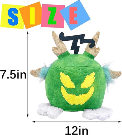 B-lox Fruits Plush, B-lox Fruits Plushies B-lox Plush Pillow Stuffed Toy, Soft Fruits Hugging Plush Pillow Toy Gifts, Squishy Pillow Stuffed Figure Gifts for Kids Boys Girls Valentines Day