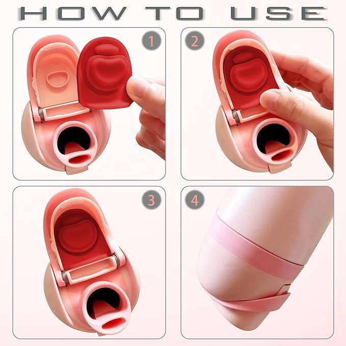 5PCS Replacement Stopper Compatible with Owala FreeSip 19/24/32/40oz, Silicone Anti-Spill Water Bottle Top Lid Replacement Parts, BPA-Free Seal Bottle Cap Mouth Stopper Gasket (Red)