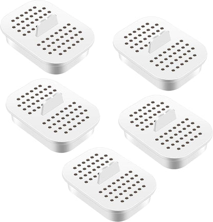 5 Pack Water Pitcher Dispenser Filter Replacement, Compatible with Nakii Filter Pitcher NFP-100, Reduces Chlorine, Sediment, Color and Odor, Replacement Filters for Pitcher