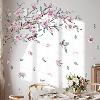 Elegant Wall Stickers - 120cm/47.24inch x 30cm/11.81inch, Set of 2 Decorative Vinyl Sheets