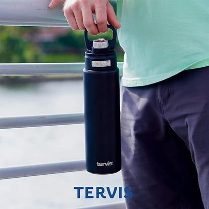 Tervis NFL Miami Dolphins-All in Water, 24oz Wide Mouth Bottle, Stainless Steel