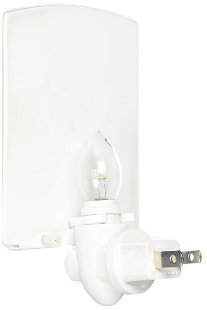 Caroline's Treasures BB7102CNL Butterfly on Polkadots Ceramic Night Light Compact, UL-Certified, Ideal for Bedroom, Bathroom, Nursery, Hallway, Kitchen, 6x4x3, Multicolor