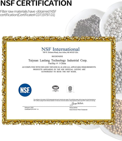 Alkaline Water Bottle Replacement Filter Cartridge for Filterelated 6501 Alkaline Water Cup