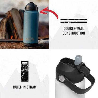 Cordova Outdoors Trailhead Class Water Bottle, Snowcap, 18 oz