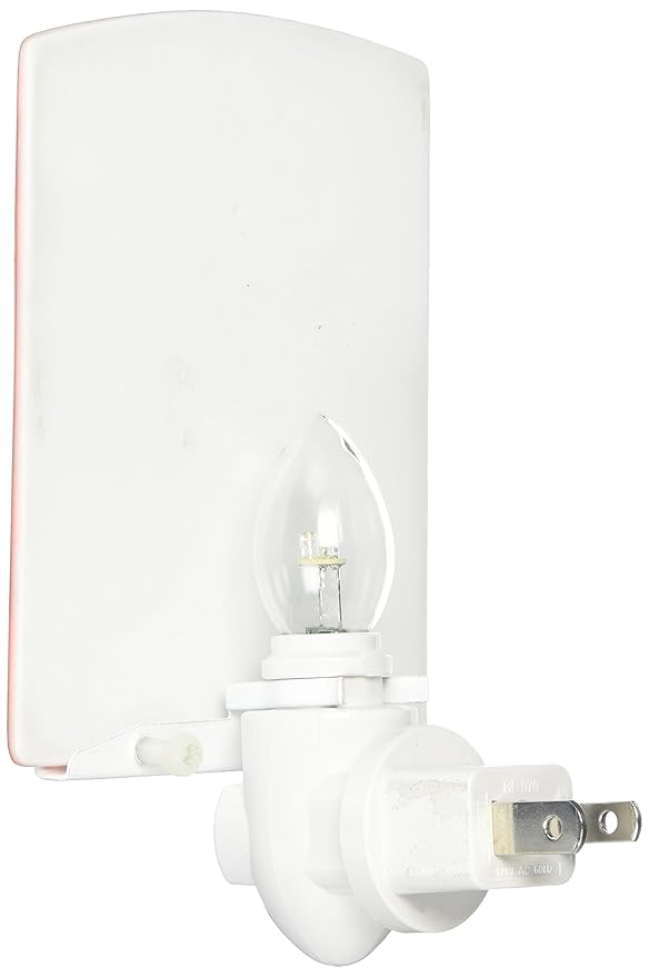 Caroline's Treasures BB7049CNL Pancake Face Ceramic Night Light Compact, UL-Certified, Ideal for Bedroom, Bathroom, Nursery, Hallway, Kitchen, 6x4x3, Multicolor