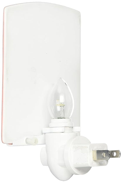 Caroline's Treasures BB7049CNL Pancake Face Ceramic Night Light Compact, UL-Certified, Ideal for Bedroom, Bathroom, Nursery, Hallway, Kitchen, 6x4x3, Multicolor