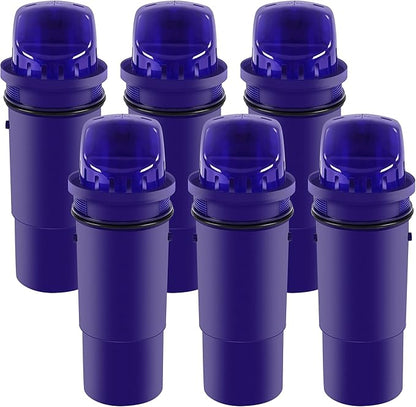 6-Pack PPF900Z Water Filter Replacement for PUR, PUR Plus Pitcher and Dispenser, Water Filters Replace PPF900Z, PPF951K,CRF950Z,PPT700W, PPT711W