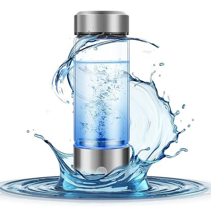Hydrogen Water Bottle 2024,Hydrogen Water Bottle Generator Echo Go Water Ionizer, Portable Rechargeable 3 Min Quick Electrolysis,Suitable for Home,Office,Travel,Exercise,Gift,Daily Use