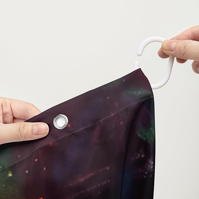 AILONEN 3D Wolf Dream Catcher Shower Curtain for Bathroom,Safari Wolf Printed Bath Curtain for Boys Men,Wildlife Decoration Shower Curtain Waterproof 48" W*72" H