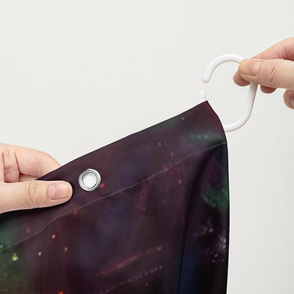 AILONEN 3D Wolf Dream Catcher Shower Curtain for Bathroom,Safari Wolf Printed Bath Curtain for Boys Men,Wildlife Decoration Shower Curtain Waterproof 72" W*72" H