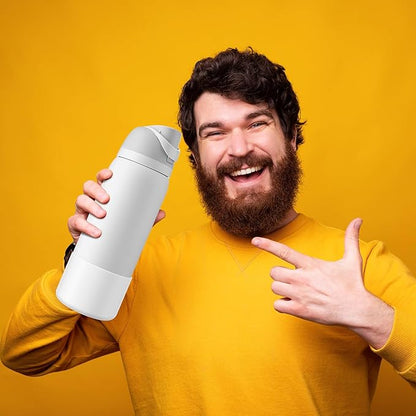 2PCS Silicone Water Bottle Boot for Owala 24oz 32oz 40oz, Protective Bottom Bumper Anti-Slip Sleeve for FreeSip, Twist, and Flip Stainless Steel Bottles, Dishwasher Safe and BPA Free