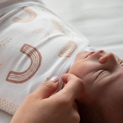 aden + anais, Cotton Knit Baby Wrap, Newborn Wearable Swaddle Blanket, 3 Pack, Stargaze, 0-3 Months