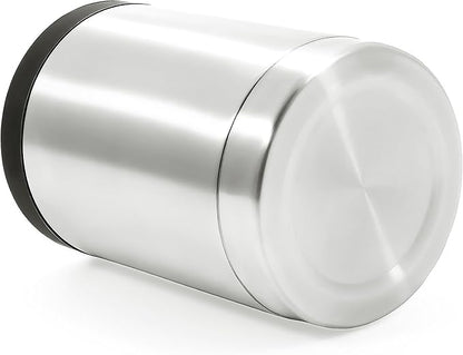 Camco Currituck Stainless Steel Can Holder- Holds 12 oz Drink Cans and Glass Bottles and Much More, Won't Condensate (51863)
