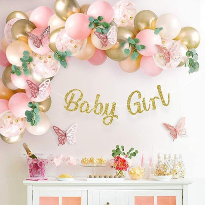 72Pcs 3D Butterfly Wall Decor 3 Sizes 3 Styles, Butterfly Decorations Party Birthday Cake Decoration, Removable Butterfly Wall Stickers for Kids Nursery Wedding Bedroom Room Decor(Rose Gold)