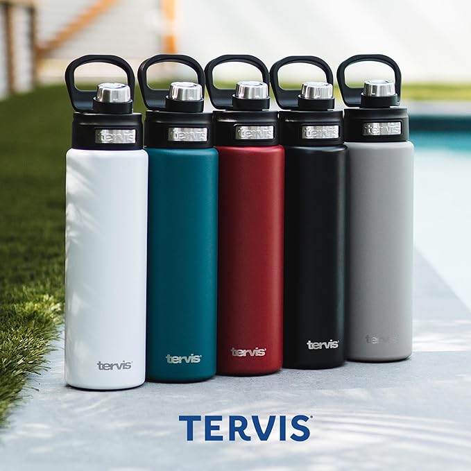 Tervis NFL Miami Dolphins-All in Water, 40oz Wide Mouth Bottle, Stainless Steel