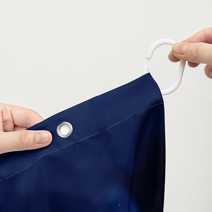 AILONEN Cartoon Frog Shower Curtain,Magic Mushroom Waterproof Fabric Bath Curtain for Kids Girls,Boho Style Tropical Amphibian Shower Curtain Set for Bathroom, 72" W*96" H