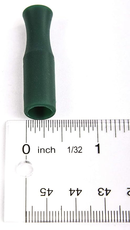 4 Silicone Tips 9mm for 14" Stainless Steel Straws Jumbo Big Gulp 64 oz 100 oz HUGE SUPER LONG Drinking Wide Insulated Whirley Travel Mug FOAM Truck Stop Cup