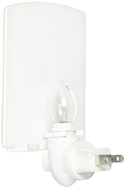 Caroline's Treasures BB7057CNL Slice of Pizza Ceramic Night Light Compact, UL-Certified, Ideal for Bedroom, Bathroom, Nursery, Hallway, Kitchen, 6x4x3, Multicolor