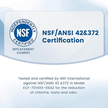 AQUA CREST Replacement for Brita® Water Filter, Pitchers and Dispensers, Classic OB03, Mavea® 107007, and More, NSF Certified Pitcher Water Filter, 4 Count