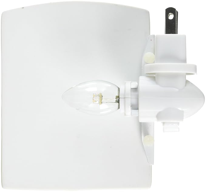 Caroline's Treasures BB8933CNL Birthday Monster Orange Ceramic Night Light Compact, UL-Certified, Ideal for Bedroom, Bathroom, Nursery, Hallway, Kitchen, 6x4x3, Multicolor