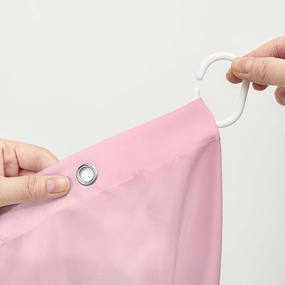 AILONEN Butterfly Shower Curtain for Bathroom, Red Flower Bath Curtain,Flying Butterfly Bathroom Curtain,Polyester Waterproof Bathroom Decor Curtain with 12 Plastic Hooks(48" W*72" H)