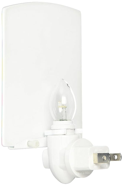 Caroline's Treasures BB7101CNL Duck in The Rain on Polkadots Ceramic Night Light Compact, UL-Certified, Ideal for Bedroom, Bathroom, Nursery, Hallway, Kitchen, 6x4x3, Multicolor