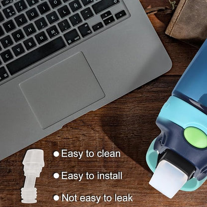 4pcs Water Bottle Bite Valve for Contigo, Water Bottle Mouthpiece Replacement Silicone Water Bottle Bite Valve Replacement Accessories for Contigo Water Bottle