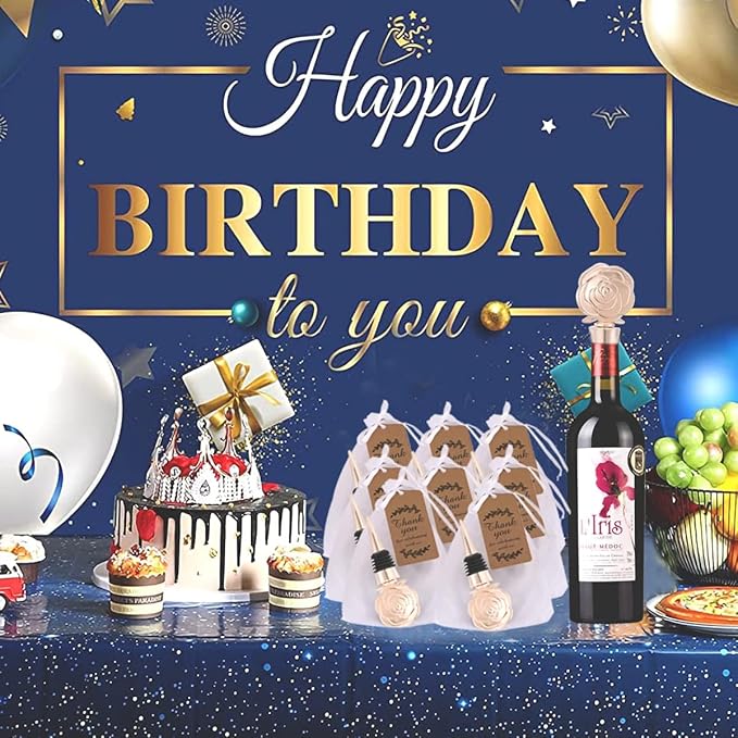 24PCS Wine and Beverage Rose Stopper Rose Gold Bottle Stoppers Keep Wine Fresh Holiday Party,Wedding Birthday Party Decor Wine Stoppers Wine Lovers Funny Gifts(24,Opp Rose Stopper)