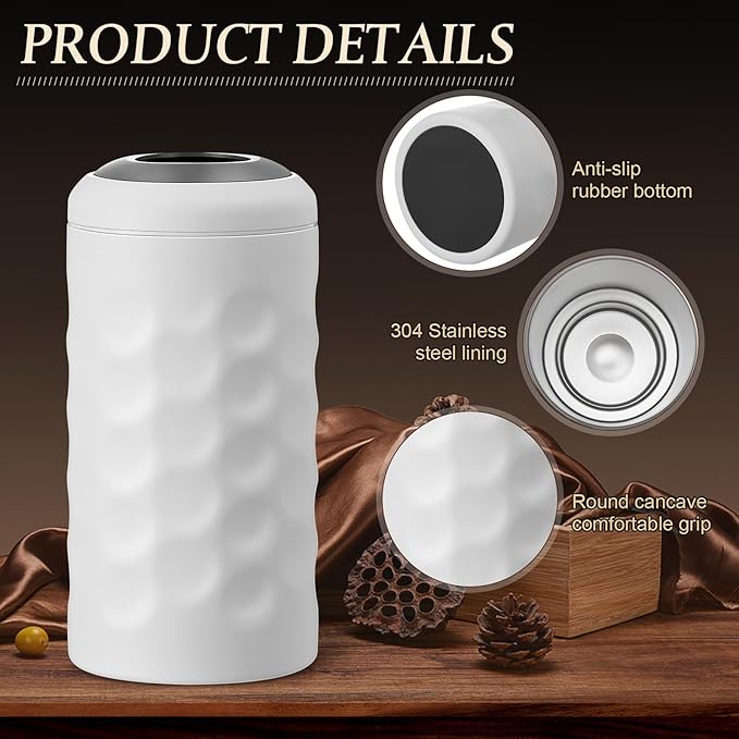 2 Pcs Wine Bottle Chiller Double Walled Portable Champagne Cooler Vacuum Insulated Wine Cooler Bucket Stainless Steel Wine Cooler Sleeve Wine Accessories Gift for Women Men Wine Insulator