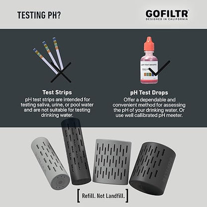 Alkaline Water Infuser - 9.5 pH + Electrolytes for Any Water Bottle/Small Pitcher, 750 Refills / 3 Months, Ionized Mineral Water Infuser (1 Pack)