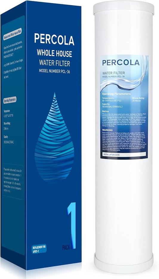 AP817-2 Whole House Filter, Fits Aqua-Pure AP800 Series Whole House water filter systems, 20 X 4.5 Inches (1 Pack)