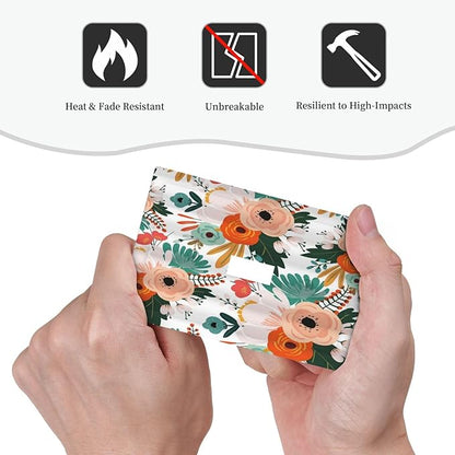 Rustic Floral Boho Colorful Flower 1 Gang Light Switch Covers Single Toggle Wall Plate Decorative Switchcover Electrical Switchplate for Farmhouse Bathroom Bedroom Kitchen Decor