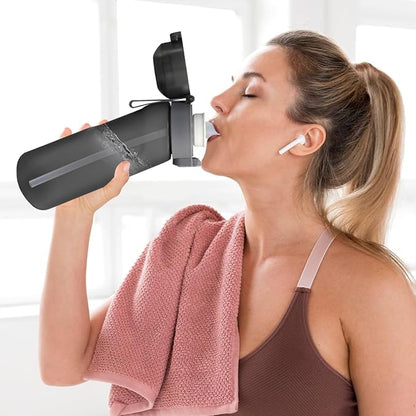 Air Water Bottle with 7Pcs Flavor Pods 26.3Oz Scent Water Bottle Fruit Fragrance Water Bottle,Scent Water Cup,Sports Water Cup Suitable for Outdoor Sports