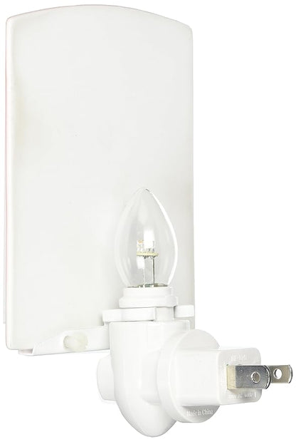 Caroline's Treasures BB6989CNL Strawberry Face Ceramic Night Light Compact, UL-Certified, Ideal for Bedroom, Bathroom, Nursery, Hallway, Kitchen, 6x4x3, Multicolor