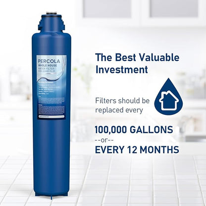AP917HD Water Filter, Compatible with Aqua-Pure® AP917HD Whole House Sediment/CTO Replacement Filter For 3M® Aqua-Pure® AP903 System 100,000 Gallons (1 Pack)