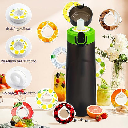 20 Flavor Pods for Air Water Bottle, Fruit Fragrance Pods Accessory for Scent Water Cup, 0 Sugar 0 Calories Fruit Fragrance Pods for Outdoor Sports, Exercise, Fitness, Back to School Gifts
