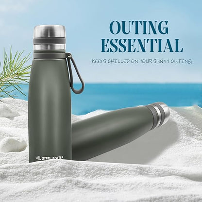 37oz Thermos for Hot and Cold Drinks, Coffee Thermos Water Bottle, Wide Mouth Thermal Cups- Leakproof Stainless Steel Insulated Thermos - Commute, Travel, and Picnic Friendly