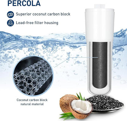 AP717 Inline Water Filter, Compatible with 3M Aqua-Pure Inline Water Filtration System AP717, 5560222, W/Scale Inhibitor (2 Pack)