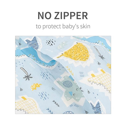 ALVABABY Toddler Pillow Cover Fits 13 x 18,12x 16 Kids Pillow 2 Pack Cotton Sleep Travel Pillowcases with Envelope Baby Children Pillowcase for Boys Girls Sleep and Dream