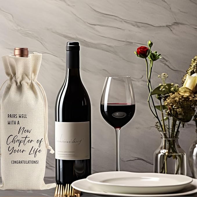 Going Away Gift Farewell Gifts for Coworkers Moving Away Gifts for Friends Coworker Leaving Gifts for Women New Beginnings Gifts for Women Goodbye Gifts for Boss Men Next Chapter Wine Bag