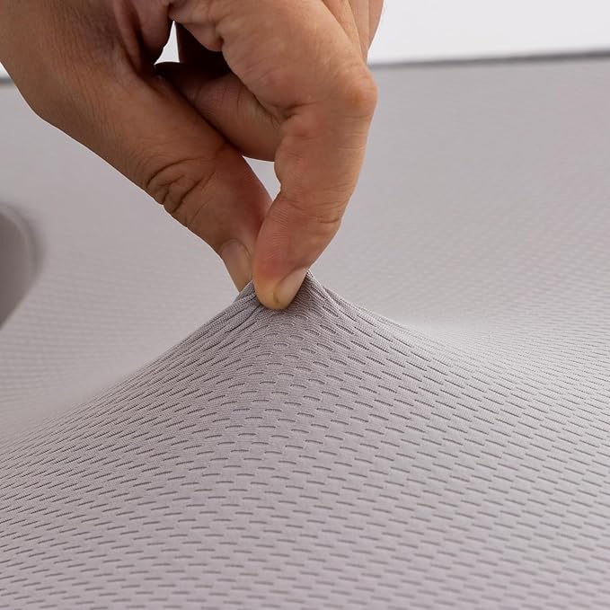 A Nice Night Lap Desk Rest Pillow for Adult,TV Trays Bed Pillow, Memory Foam Rest Pillow for Reading, Working, Playing Switch or Sitting in Bed Sofa Floor,LightGrey