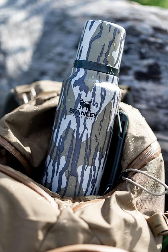 Stanley Classic Vacuum Insulated Wide Mouth Bottle -BPA-Free 18/8 Stainless Steel Thermos for Cold & Hot Beverages