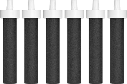 6-Pack Water Filter Replacements for Brita Water Bottles, Compatible with Brita 32oz and 20oz Insulated Filtered Water Bottles, Reduce Chlorine, Taste, and Odor