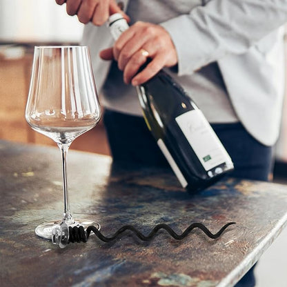 Alipis Replacement Corkscrew Spiral Worm 4pcs Corkscrew Wine Bottle Opener Manual Cork Screw for Waiter Metal Spiral Bit Replacement for Corkscrew Repairing