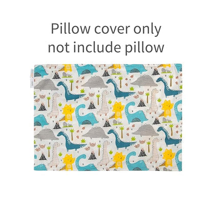 ALVABABY Toddler Pillowcases, Fits 13 x 18,12x 16 Kids Pillow, 2 Pack Cotton Baby Children Sleep Pillow Cover Envelope Travel Pillow Cases for Boys Girls, Arrows Dinosaurs, 2TPW10